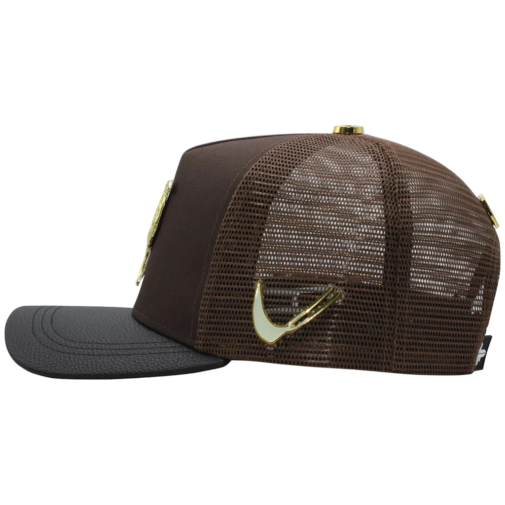 MEN'S PREMIUM GALLOS BROWN CAP