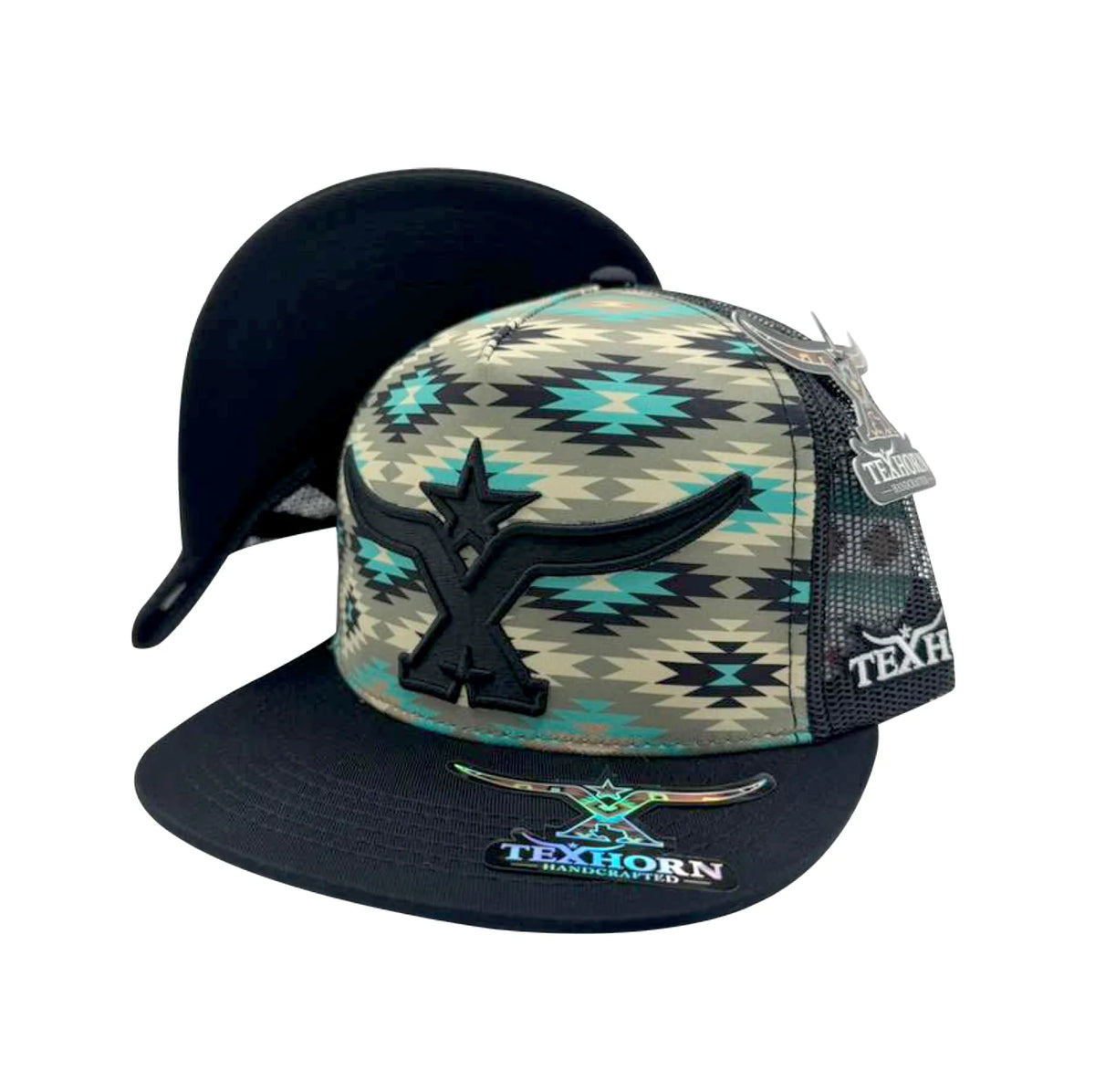 TEXHORN CADEREYTA GREEN AZTEC CAP