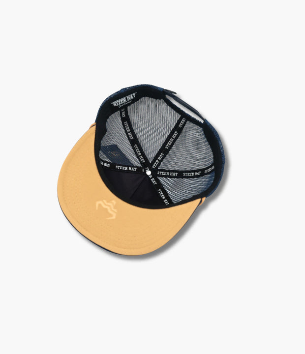 STEERHAT RODEO BEIGE FLAT CAP