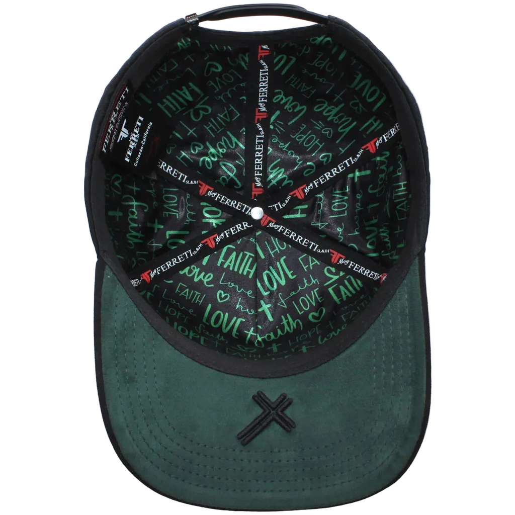 MEN'S PREMIUM VIRGEN DE GUADALUPE BLACK CAP