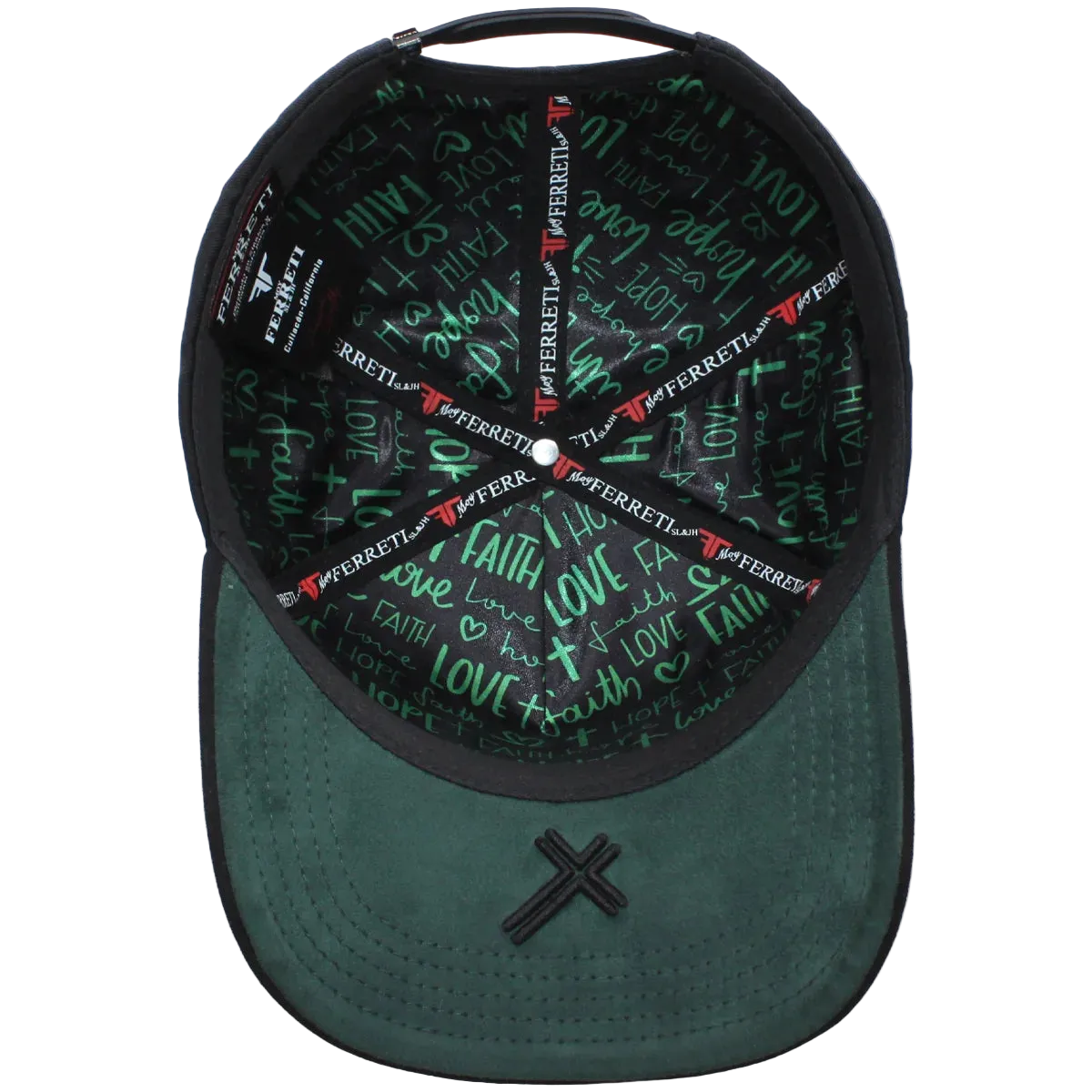 MEN'S PREMIUM VIRGEN DE GUADALUPE BLACK CAP