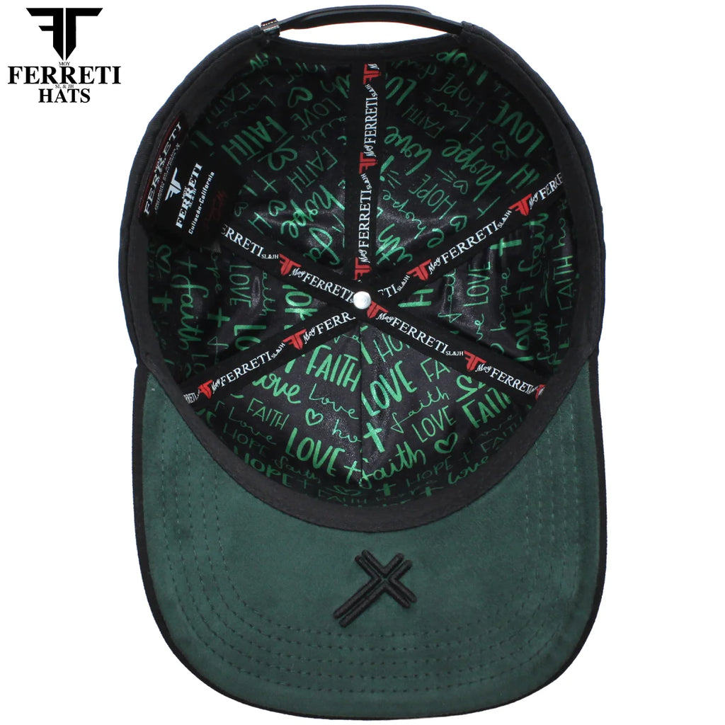 MEN'S PREMIUM VIRGEN DE GUADALUPE BLACK CAP
