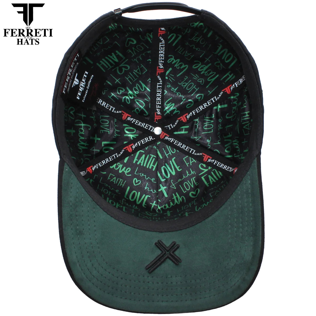 MEN'S PREMIUM VIRGEN DE GUADALUPE BLACK CAP