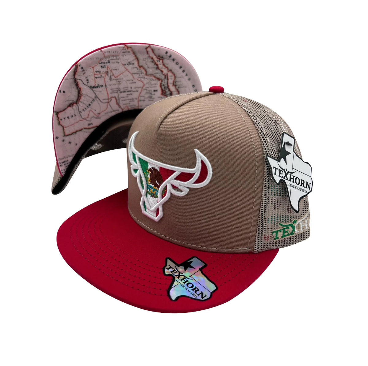 TEXHORN CATTLE MEXICO BROWN CAP