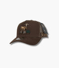 STEERHAT GOAT BROWN CURVE CAP