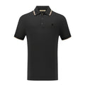 MENS BLACK PREMIUM POLO
