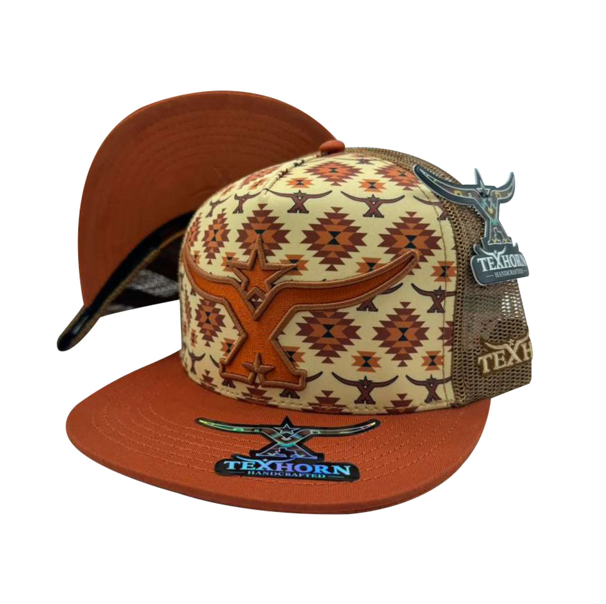 TEXHORN MINA AZTEC ORANGE CAP