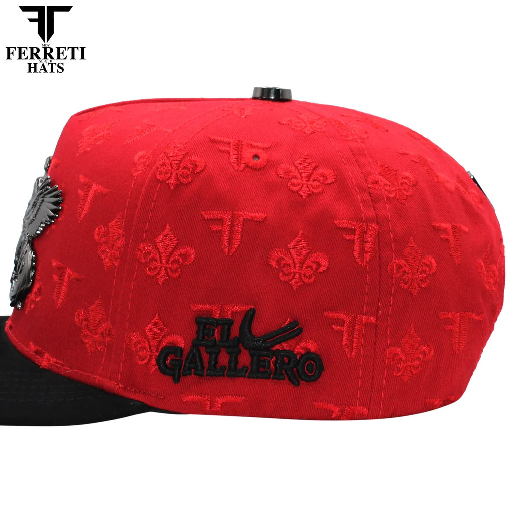 MENS PREMIUM GALLOS RED CAP