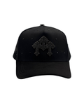 PREMIUM CAP 3 CRUZ FULL BLACK COLOR