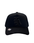 PREMIUM LA CAP FULL BLACK COLOR