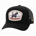 RANCH CORRAL RCE65 HORSE BLACK CAP