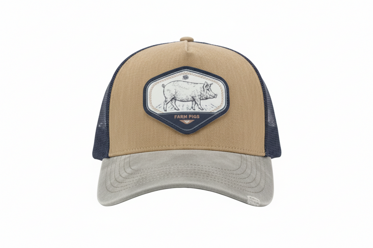 RANCH CORRAL RCPN10 PORCINO BEIGE CAP