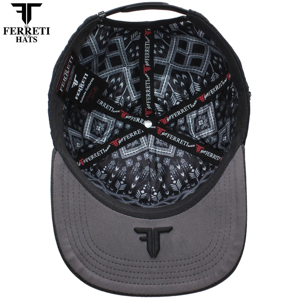 MENS PREMIUM CABALLO 3D BLACK CAP