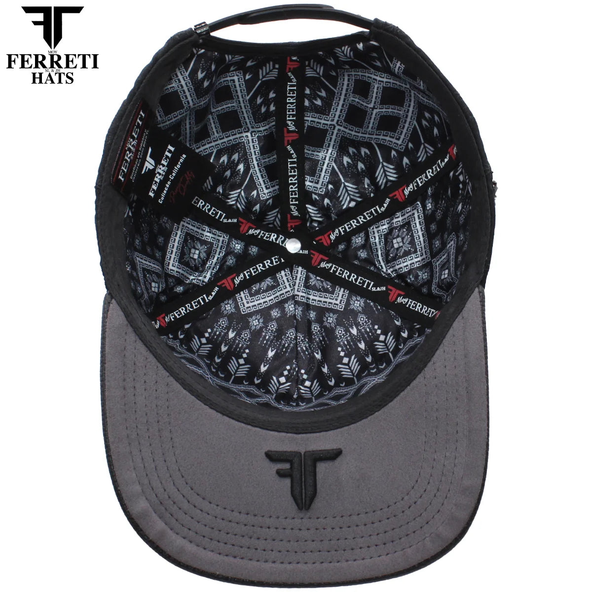 MENS PREMIUM CABALLO 3D BLACK CAP