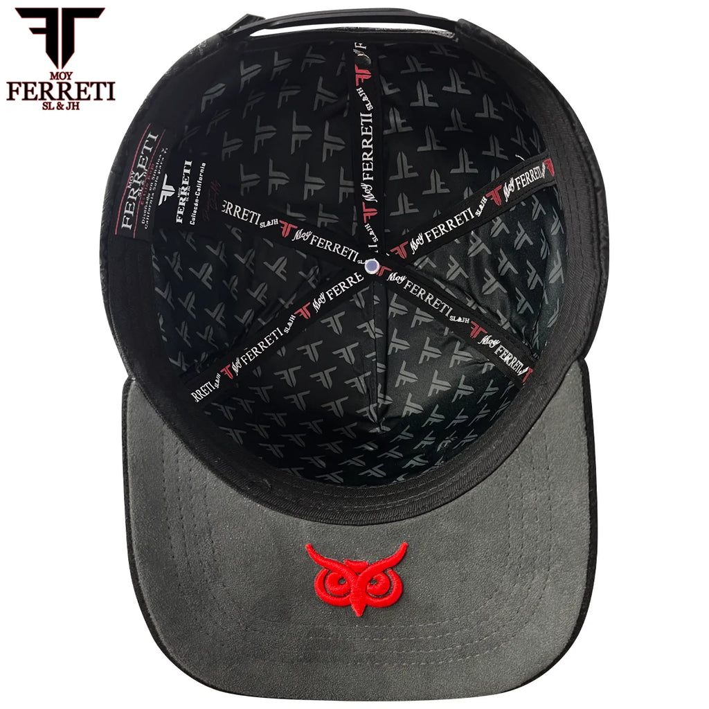MENS PREMIUM BUHO BLACK CAP