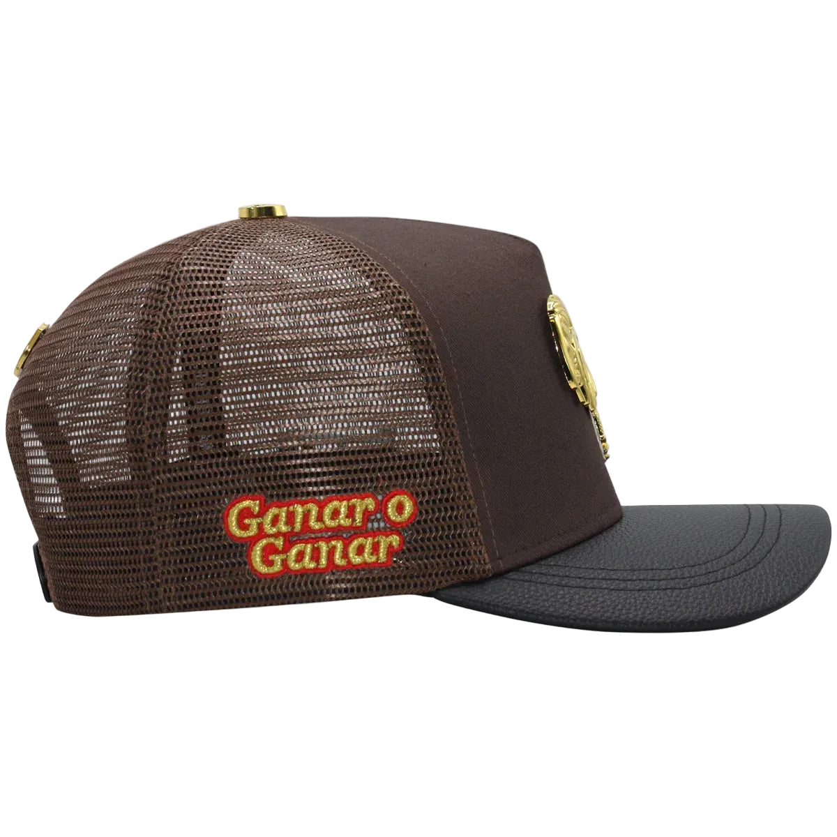 MEN'S PREMIUM GALLOS BROWN CAP