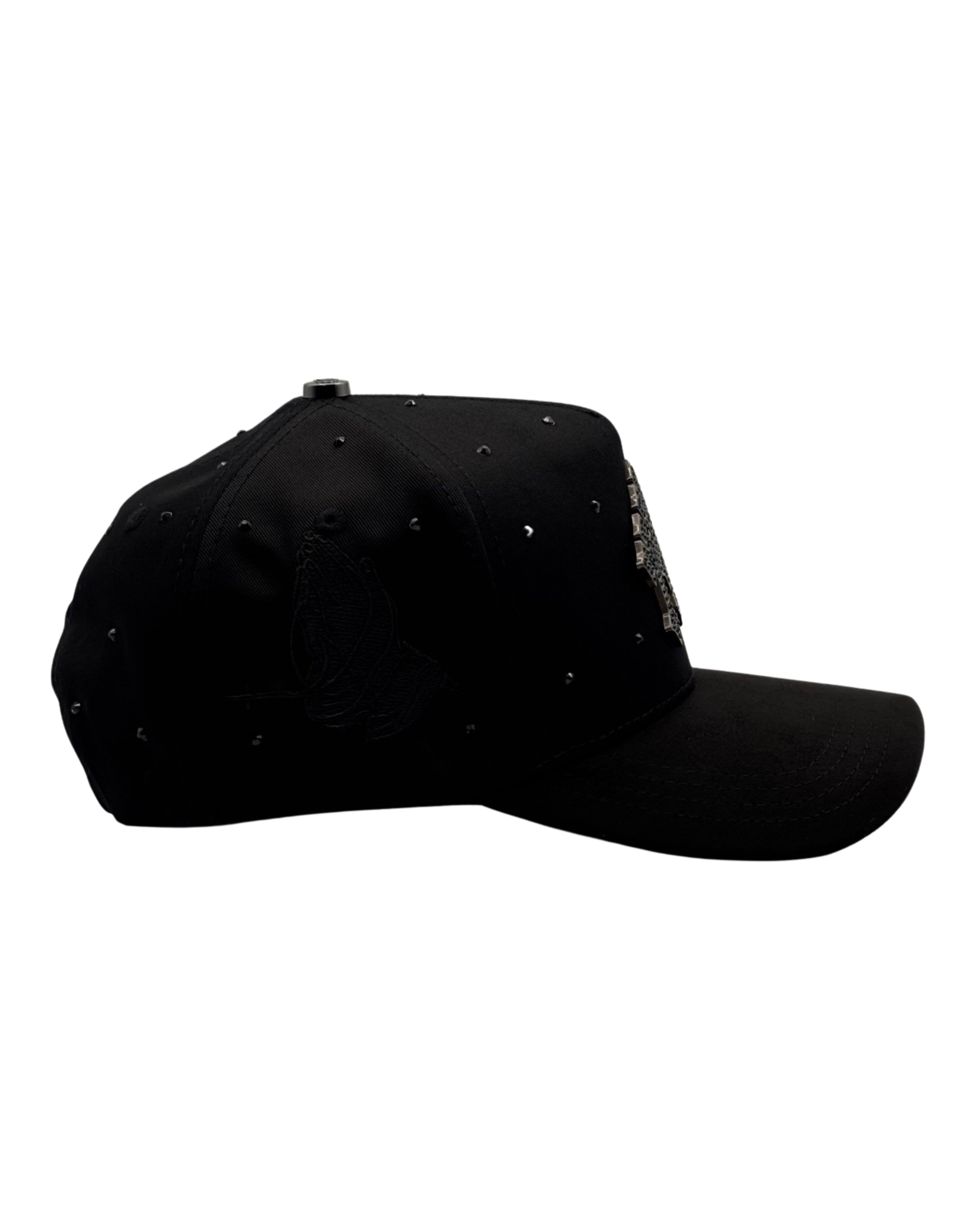 PREMIUM CAP 3 CRUZ FULL BLACK COLOR