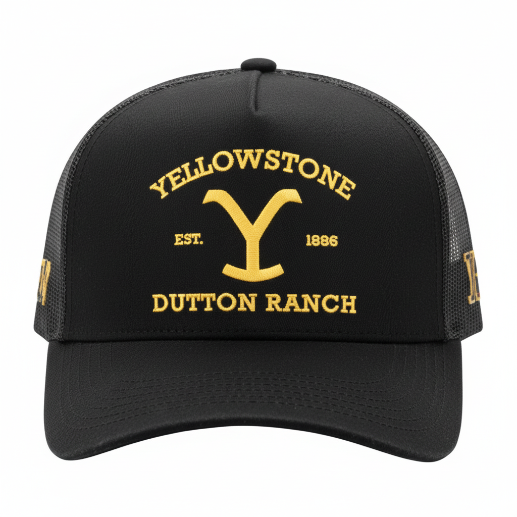 RANCH CORRAL YW11 YELLOWSTONE BLACK CAP
