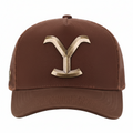 RANCH CORRAL YW44 YELLOWSTONE BROWN CAP