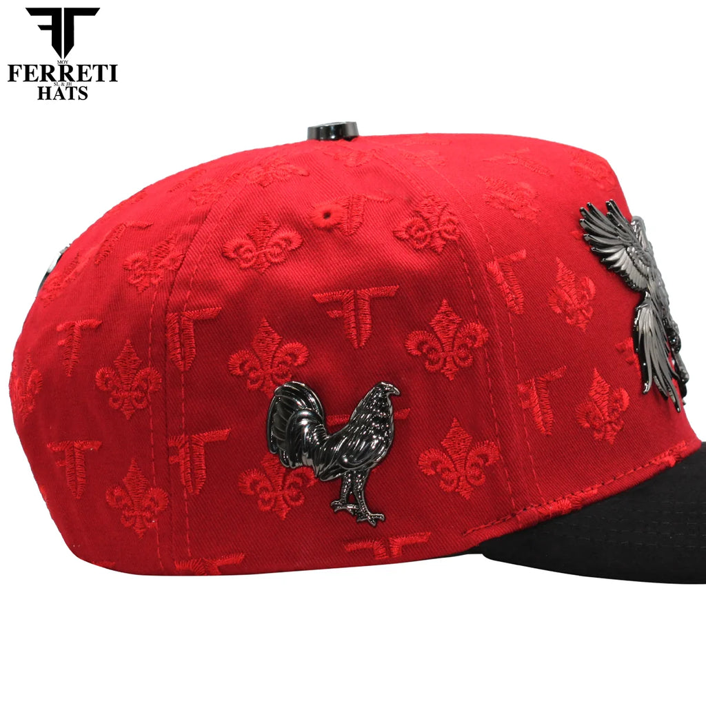 MENS PREMIUM GALLOS RED CAP