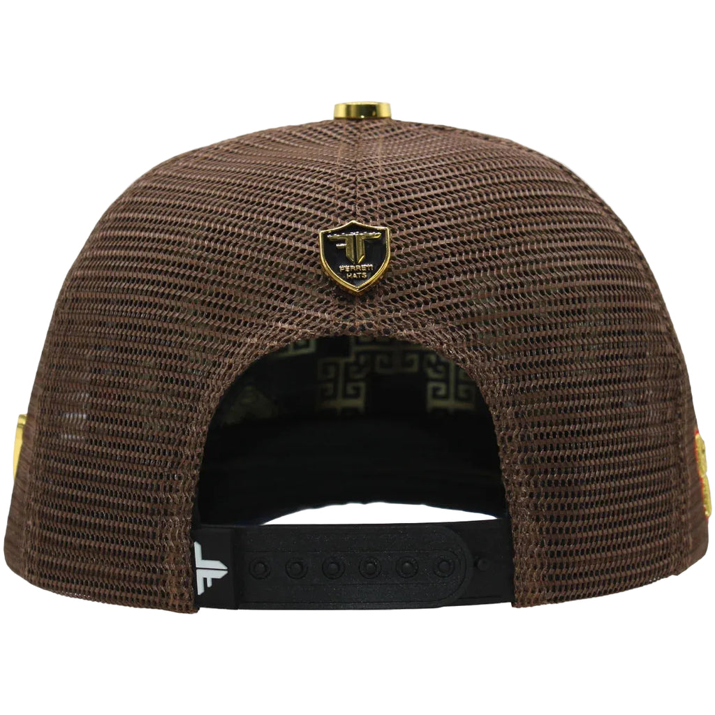 MEN'S PREMIUM GALLOS BROWN CAP