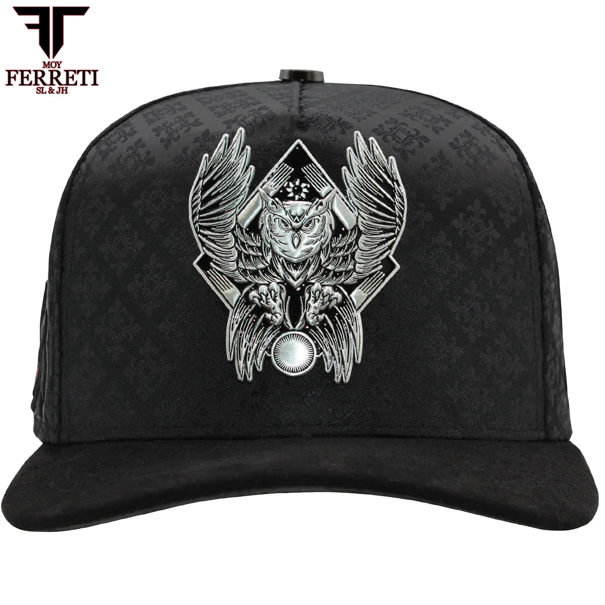 MENS PREMIUM BUHO BLACK CAP