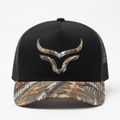 RANCH CORRAL RT08 CAMUFLAJE LOGO BLACK CAP