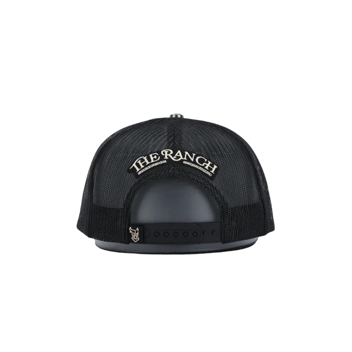 THE RANCH HAT FEATHER VAQUERO BLACK CAP