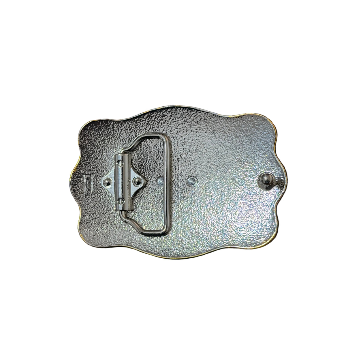 WESTERN SILVER -GOLD  ESCORPIÓN  BUCKLE