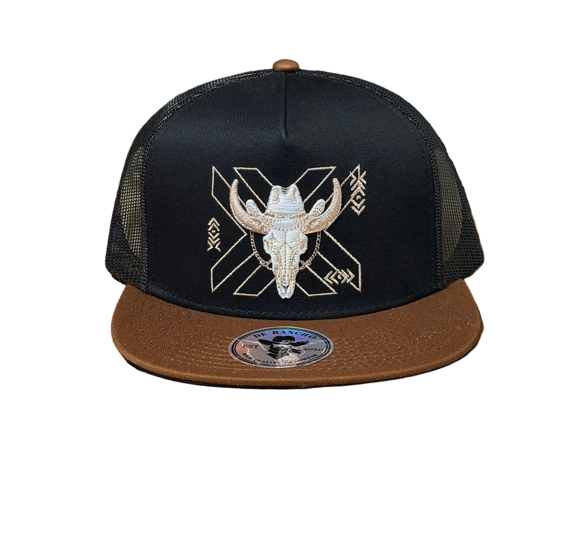 DE RANCHO CRÁNEO BLACK/BROWN CAP