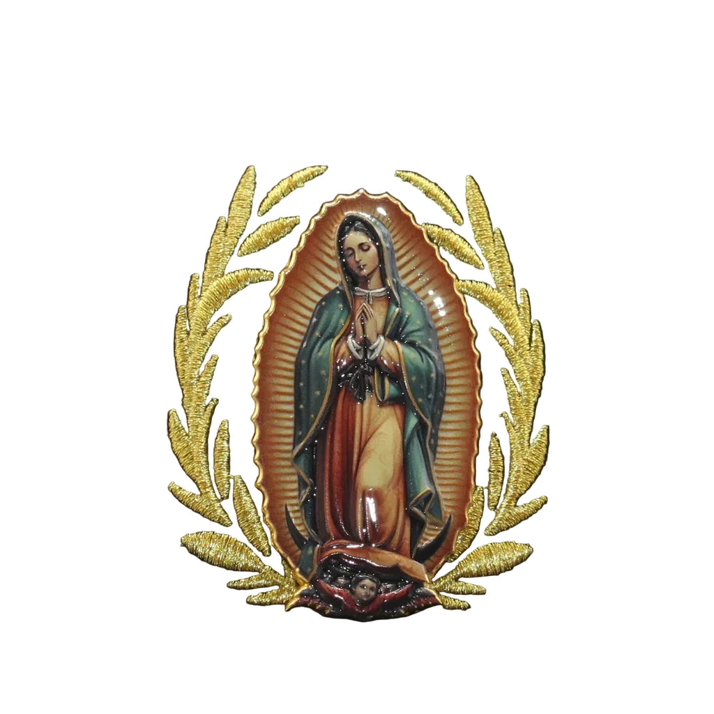 MEN'S PREMIUM VIRGEN DE GUADALUPE BLACK CAP