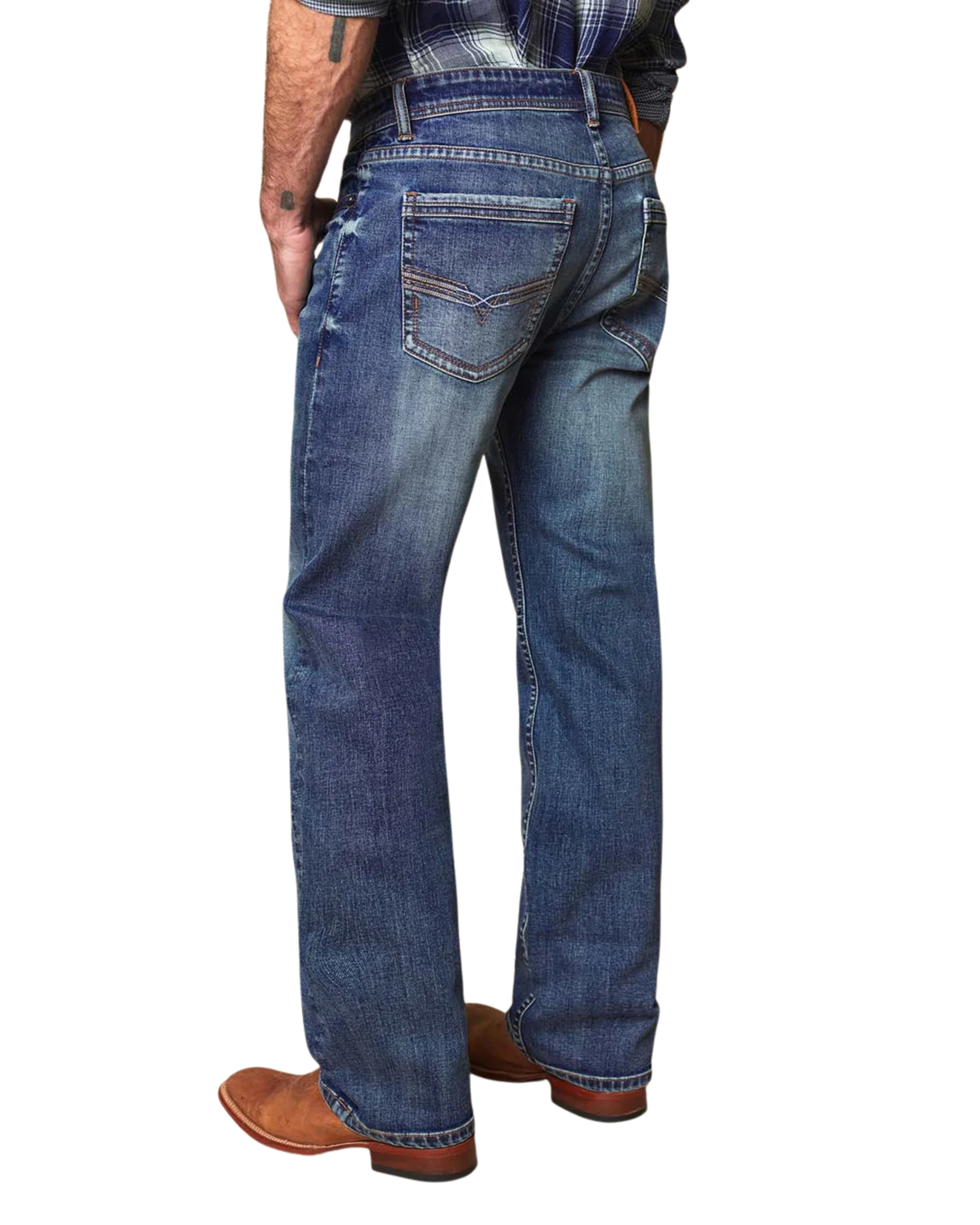 MENS COWBOY TRUE COWBOY STRAIGHT BOOT CUT JEANS