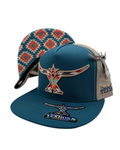 TEXHORN OCAMPO AZTEC BLUE-BEIGE CAP