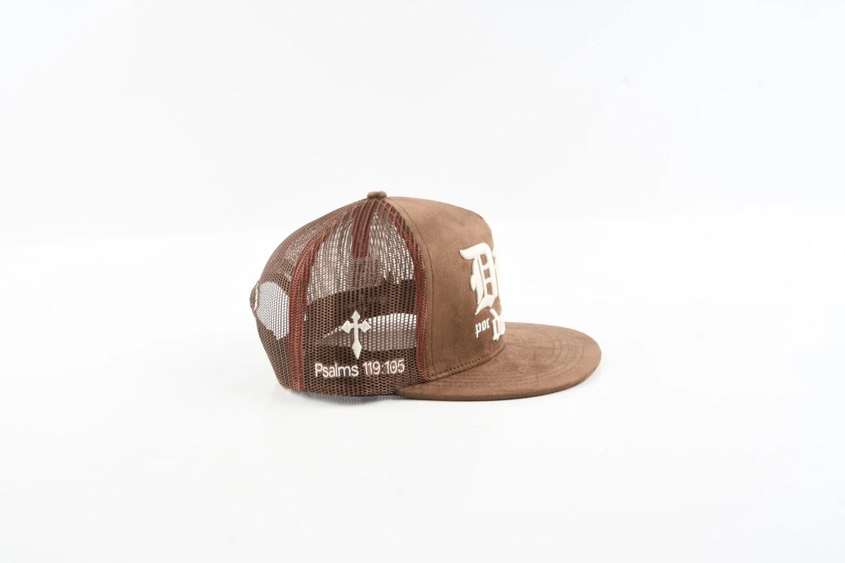 MENS 440 DIOS POR DELANTE BROWN CAP