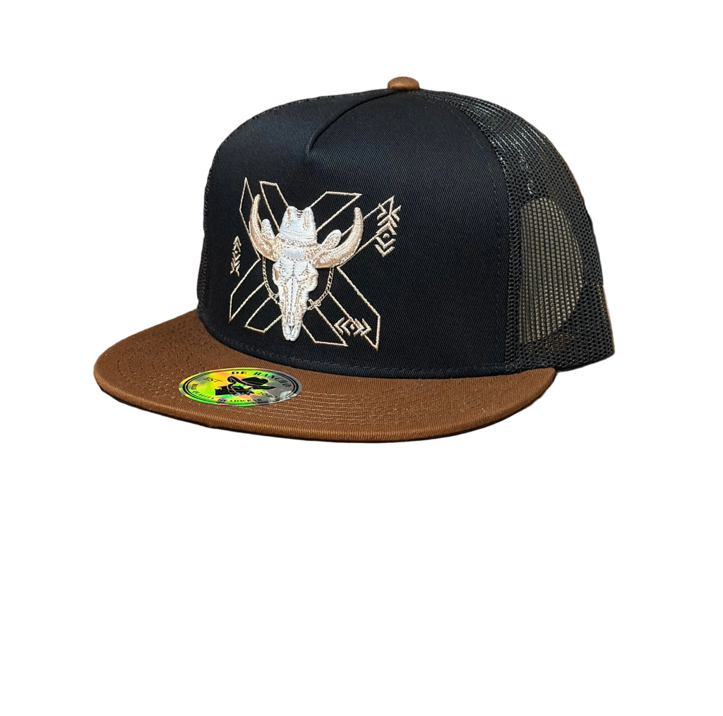 DE RANCHO CRÁNEO BLACK/BROWN CAP