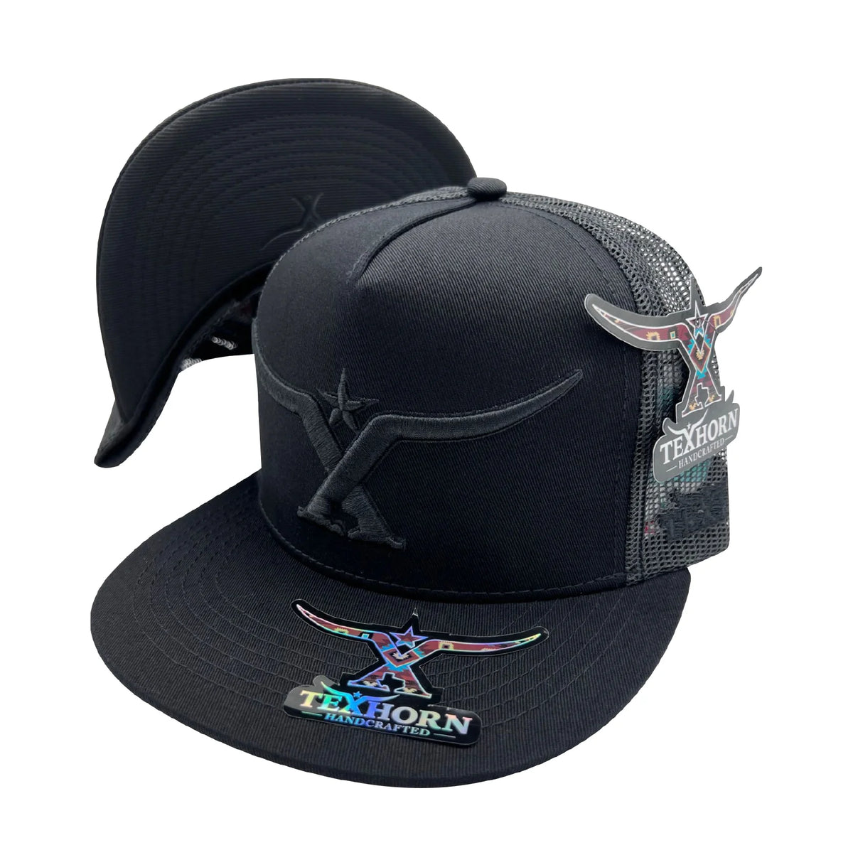 TEXHORN LA ESCONDIDA FULL BLACK CAP