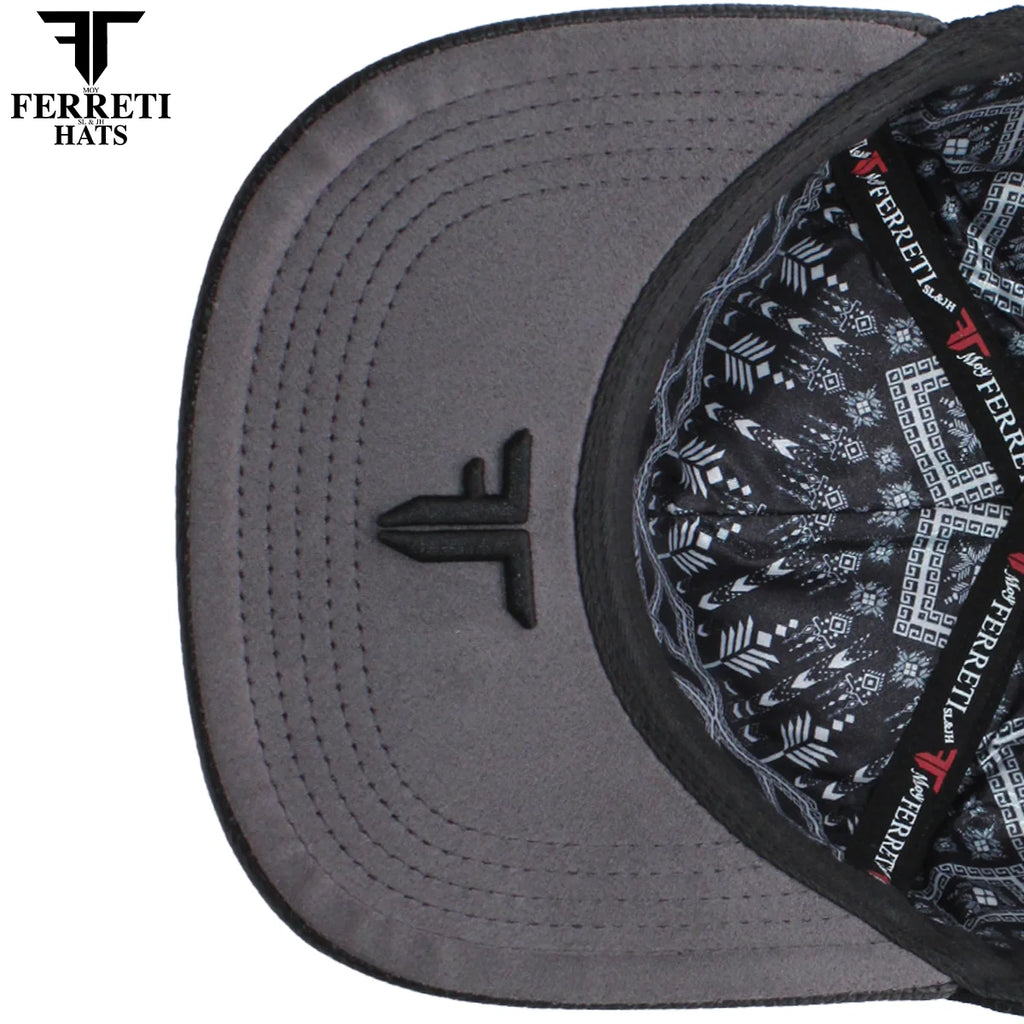 MENS PREMIUM CABALLO 3D BLACK CAP
