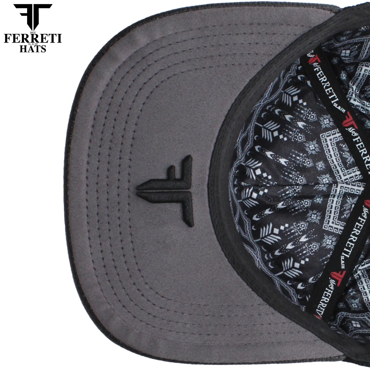 MENS PREMIUM CABALLO 3D BLACK CAP
