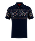 MENS AZTEC NAVY 001 PREMIUM POLO