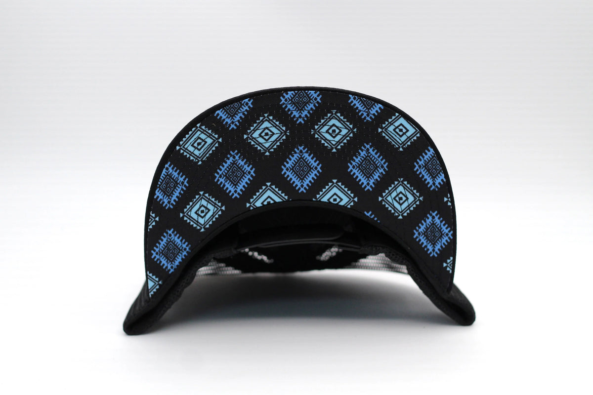 DE RANCHO AZTEC BLUE TEAM LOGO CAP