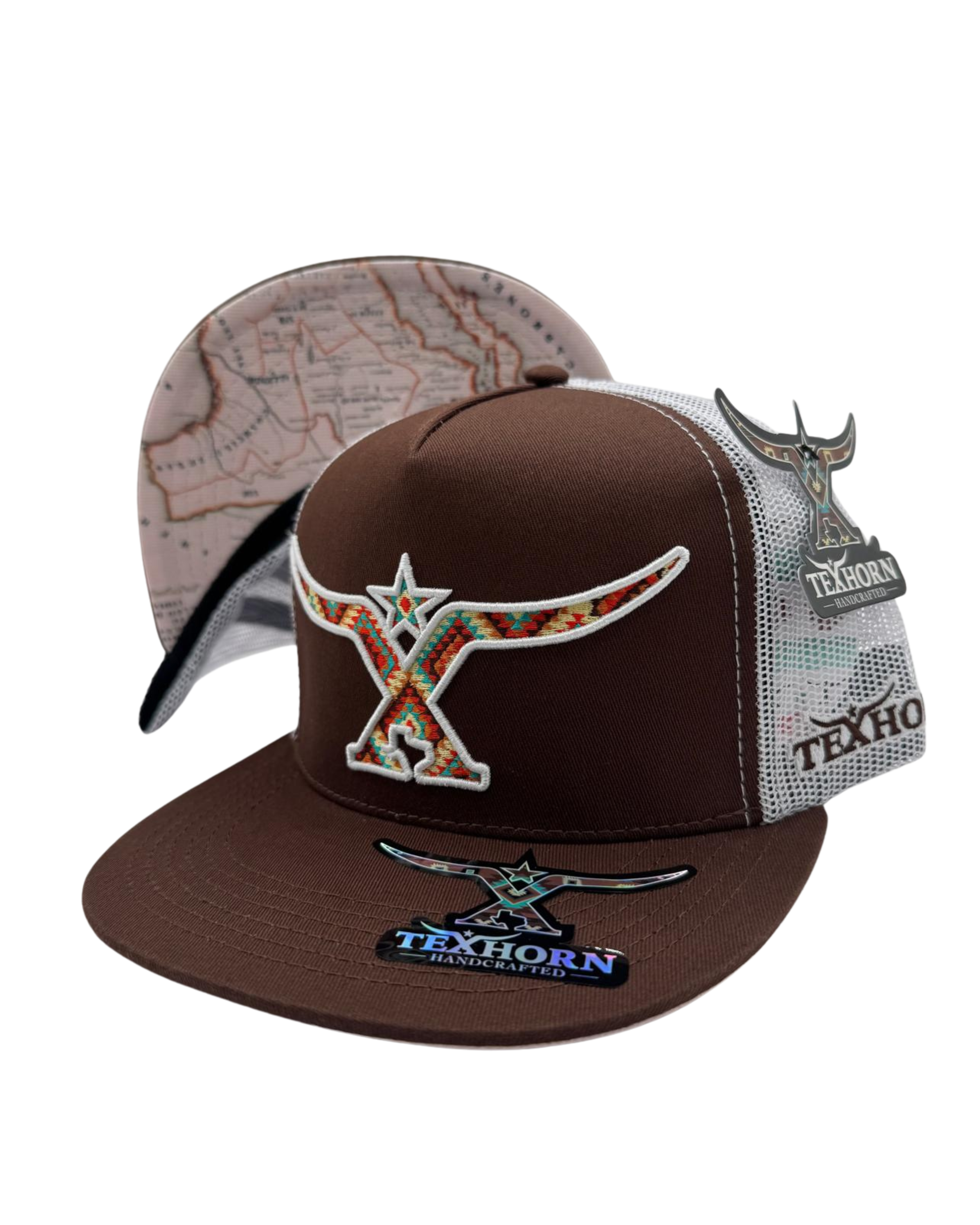 TEXHORN ZARAGOZA AZTEC BROWN CAP