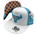 TEXHORN CATTLE WHITE LONG HORN CAP