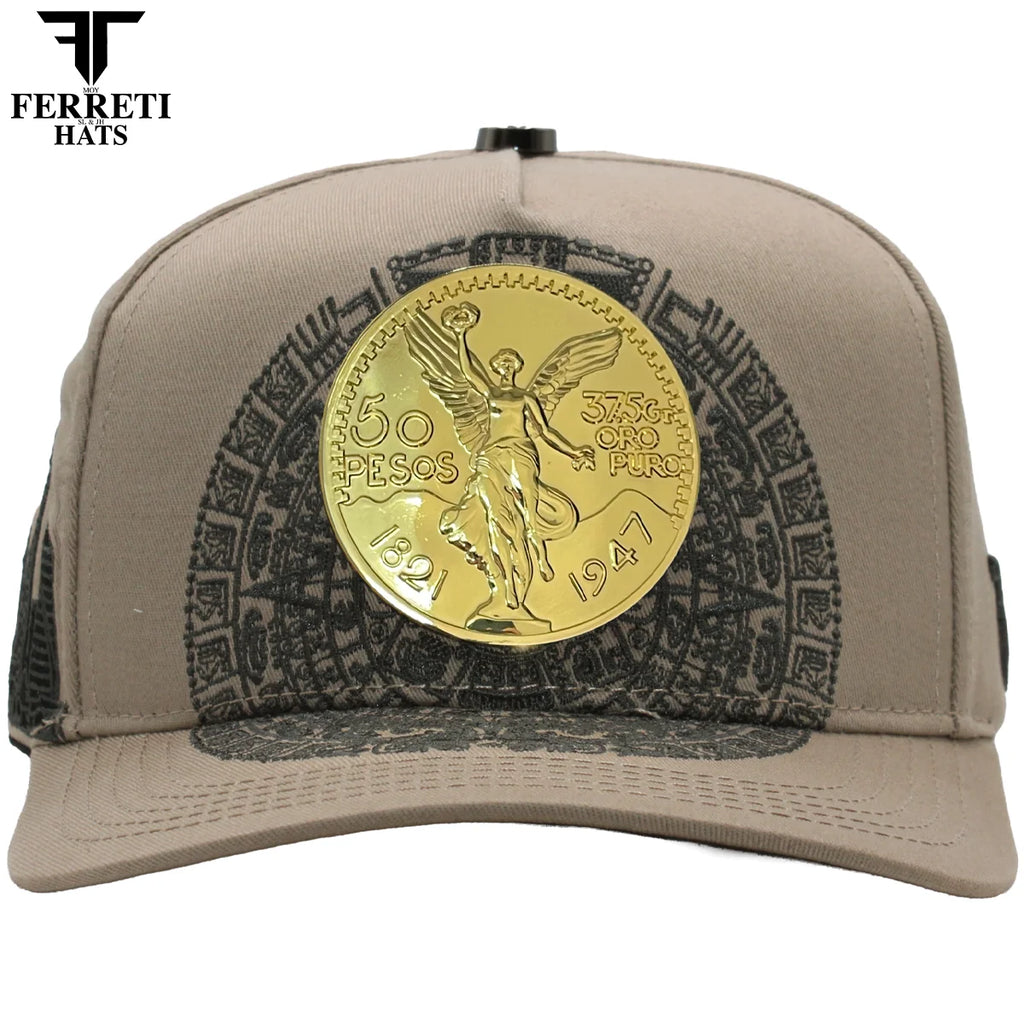 MEN'S PREMIUM CENTENARIO BEIGE CAP
