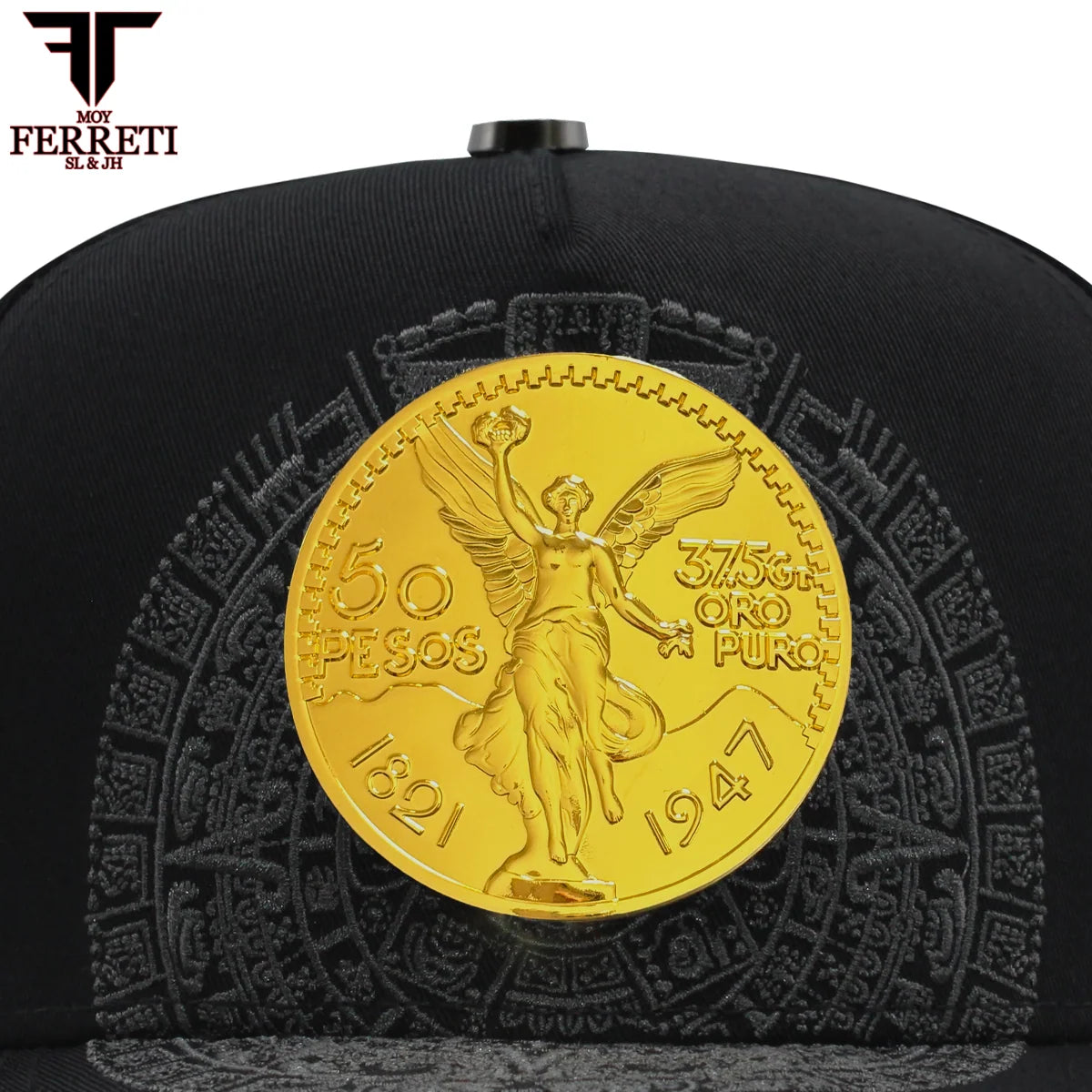 MENS PREMIUM CENTENARIO BLACK CAP