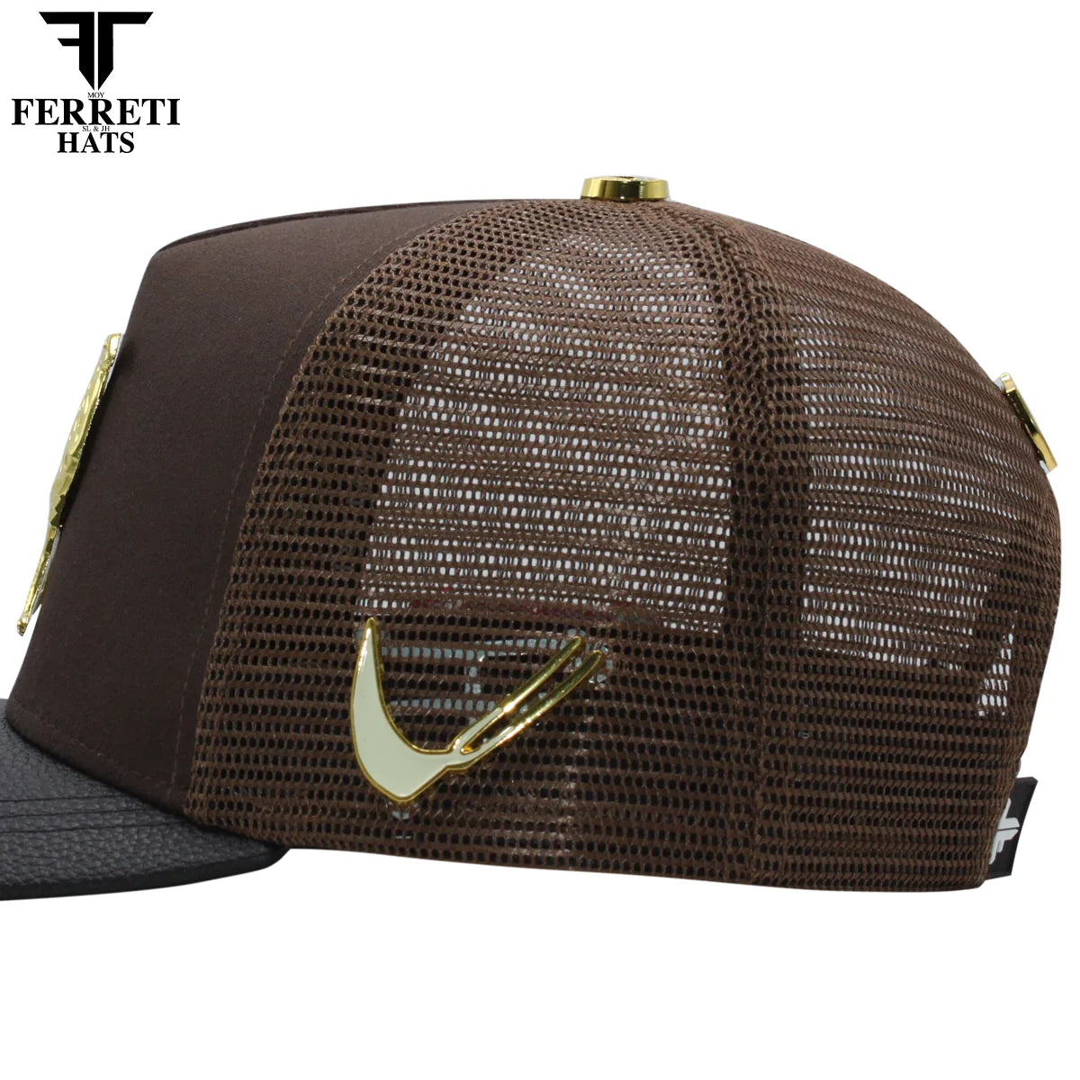 MEN'S PREMIUM GALLOS BROWN CAP
