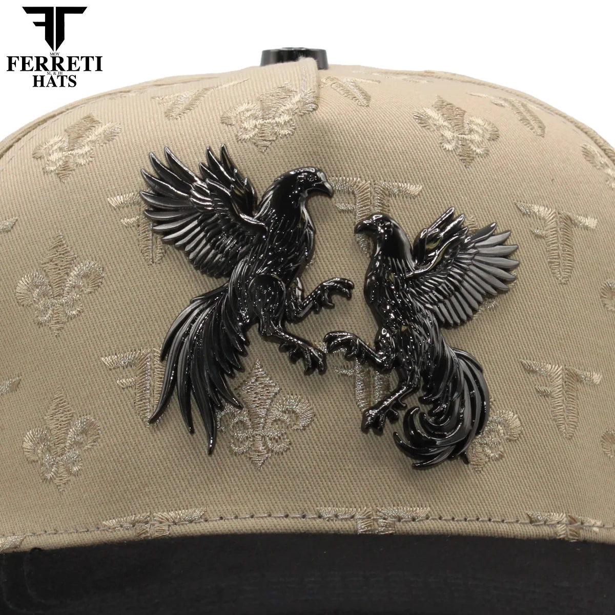 MEN'S PREMIUM GALLOS BEIGE 3D CAP