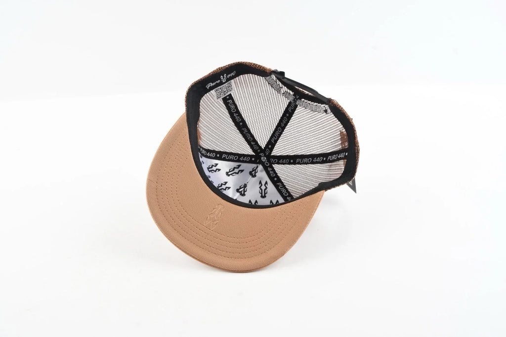 MENS 440 AZTEC HORSE TAN-BLUE CAP