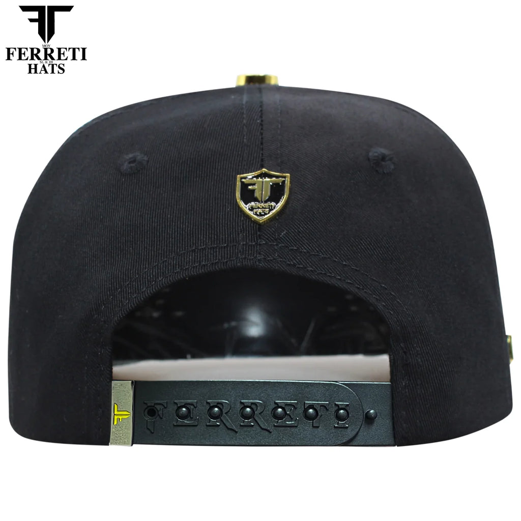 MEN'S PREMIUM VIRGEN DE GUADALUPE BLACK CAP
