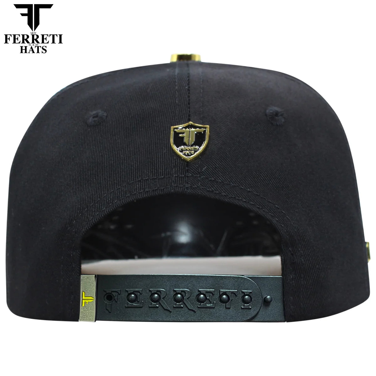 MEN'S PREMIUM VIRGEN DE GUADALUPE BLACK CAP