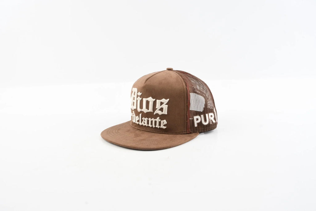 MENS 440 DIOS POR DELANTE BROWN CAP